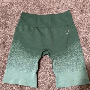 Gymshark Green Ombré Shorts